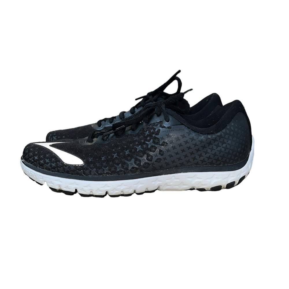 Brooks PureFlow 5 Running Shoes Womens 8.5 Black White 1202071B028 DNA LT
